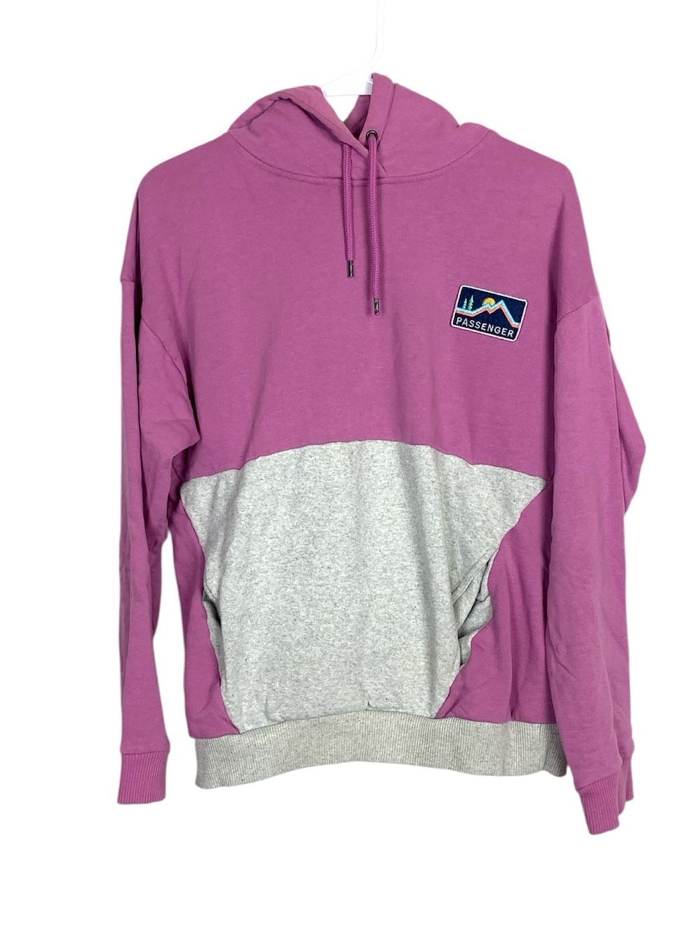 Passenger color block cotton hoodie size xs outdoors hiking granola girl